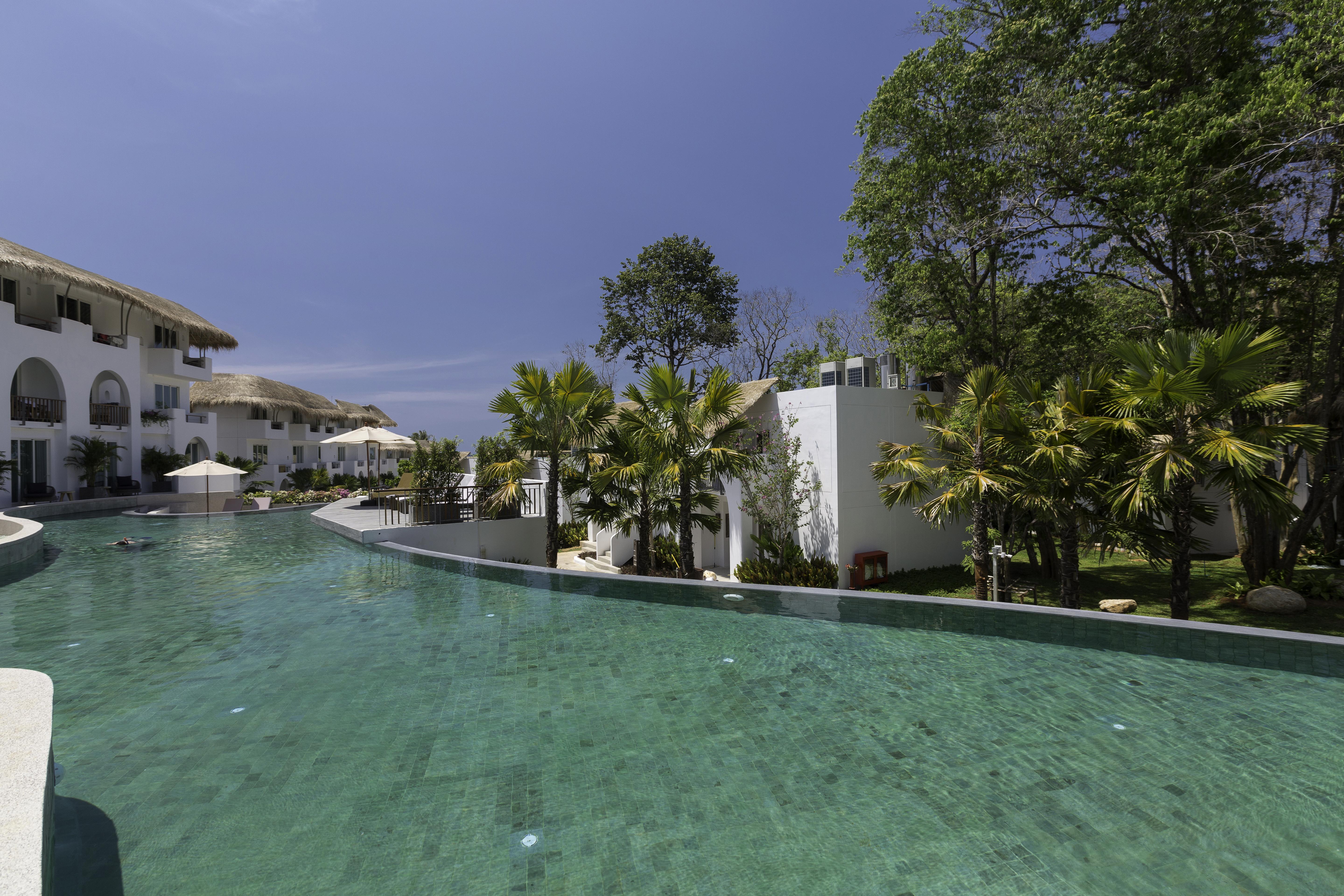 منتجع وسبا عدن بيتش خاو لاك المظهر الخارجي الصورة The swimming pool at the resort