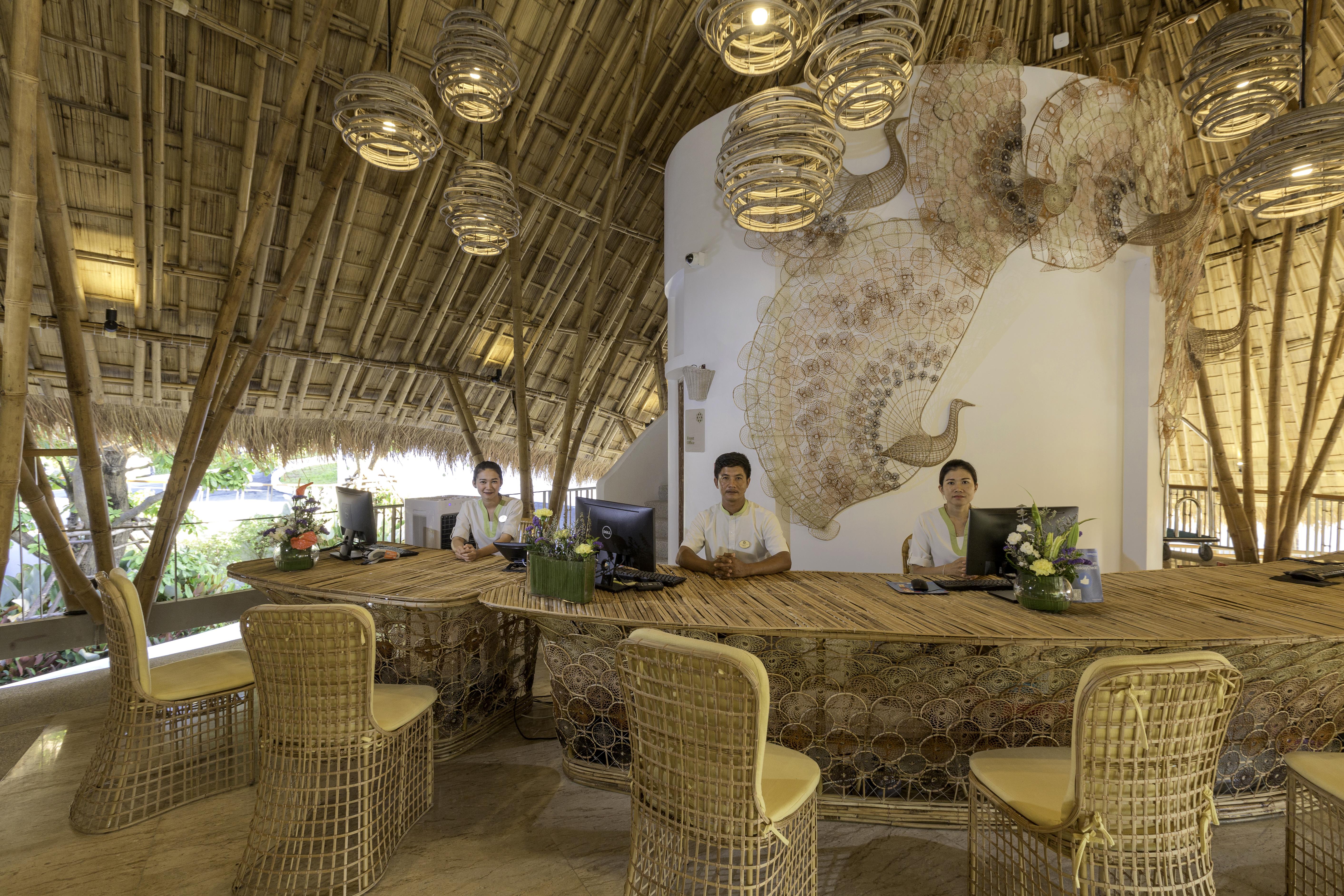 منتجع وسبا عدن بيتش خاو لاك المظهر الخارجي الصورة Reception at the resort