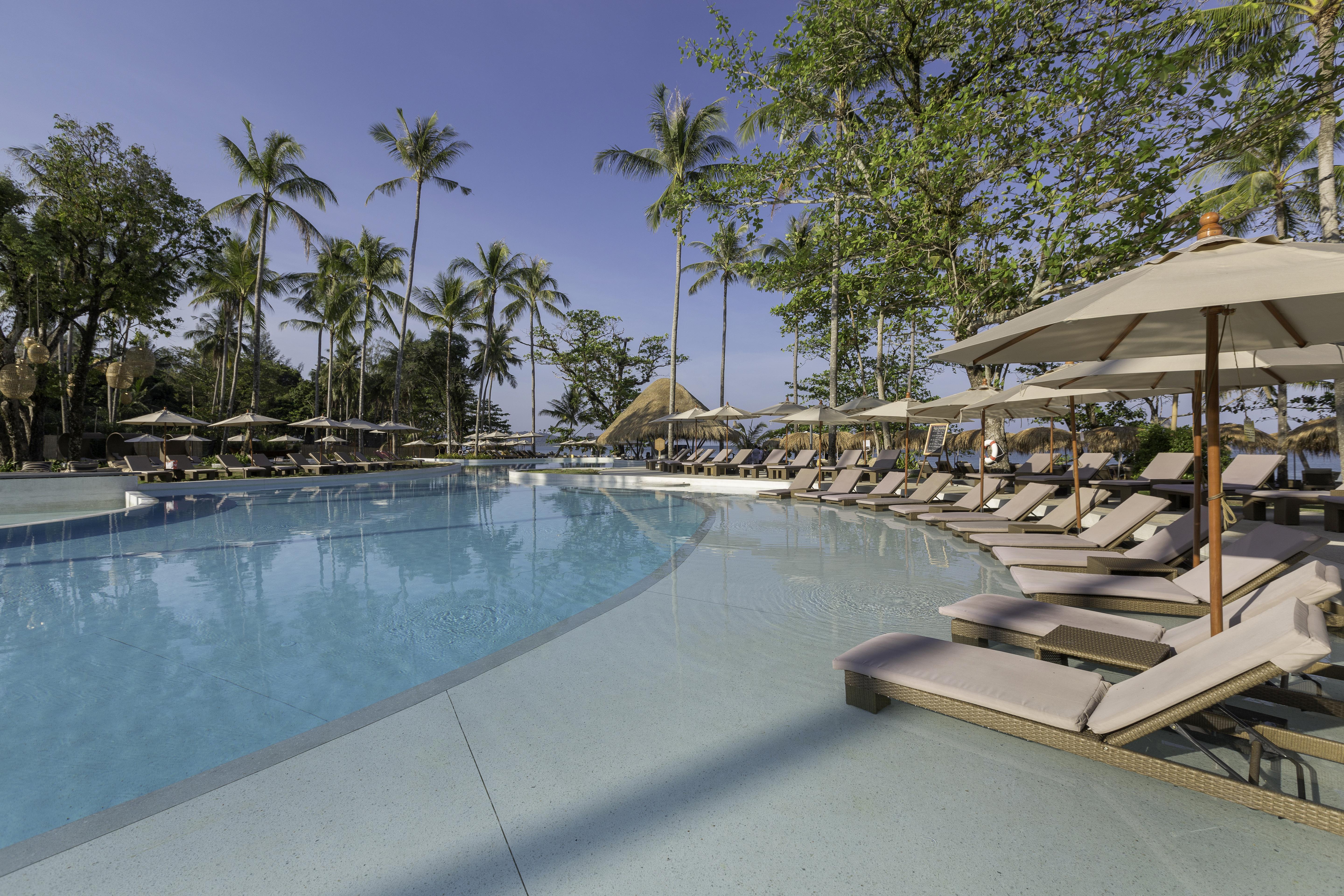 منتجع وسبا عدن بيتش خاو لاك المظهر الخارجي الصورة The swimming pool at the resort